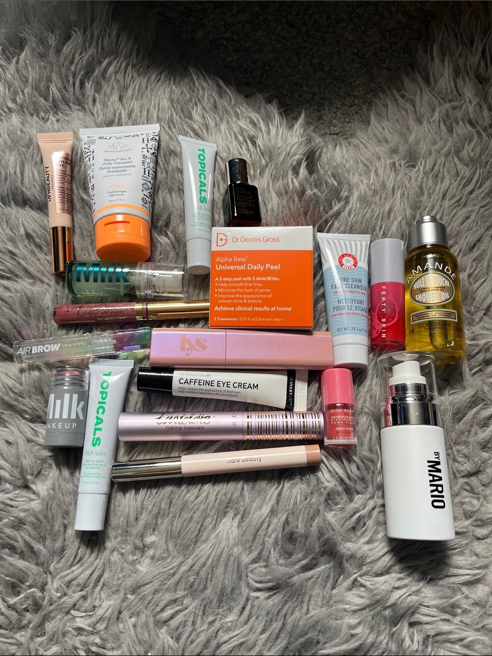 Cosmetics and other self care products